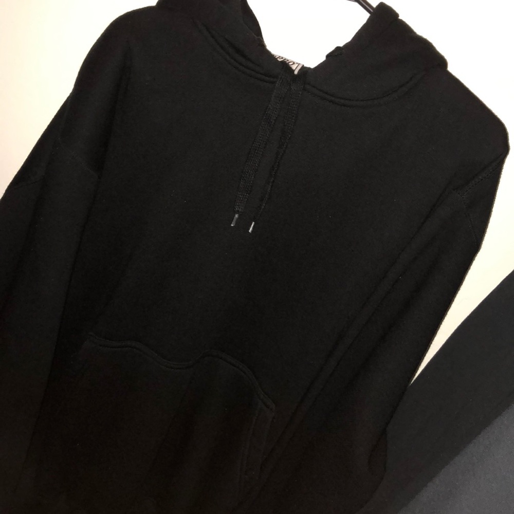 Black hoodie